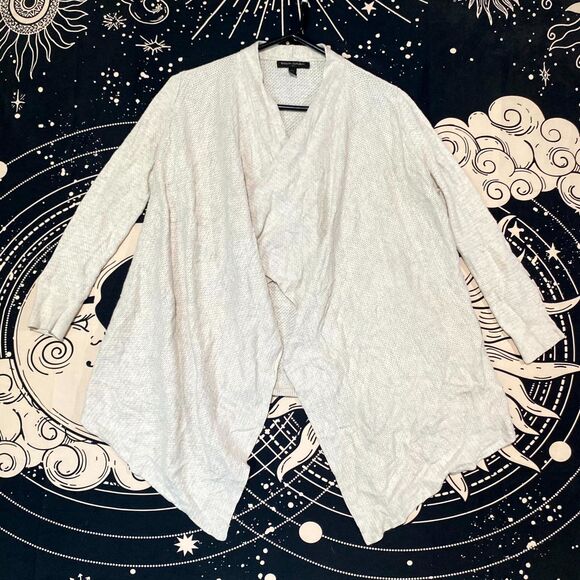 Banana Republic Sweaters - Banana Republic Cardigan Sweater Women’s XSP Beige Cotton Knit Duster Academia